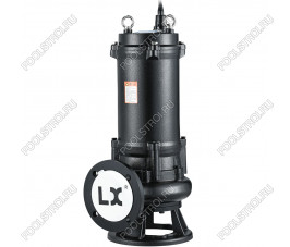 Фекальный насос AquaViva LX 50WQK15-20-2,2 кВт с режущей кромкой Фекальный насос AquaViva LX 50WQK15-20-2,2 кВт с режущей кромкой