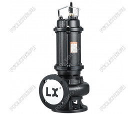 Фекальный насос AquaViva LX 50WQ10-15T-1.1 кВт с канальным раб. колесом Фекальный насос AquaViva LX 50WQ10-15T-1.1 кВт с канальным раб. колесом