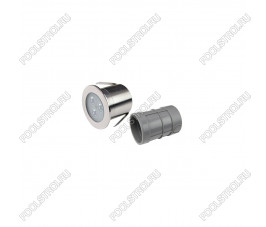 Прожектор светодиодный AquaViva HJ-RC-SS75, 3led 3W NW (AISI-316) + закладная