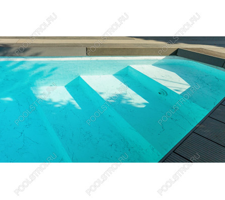 Пленка ПВХ 1.65х21.00м «Alkorplan-Touch». «Vanity».3D. белый мрамор. текстурная