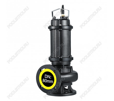 Канализационный насос AquaViva 80WQ40-40-11(DN80,Q=40,H=40,P=11kW,380V)
